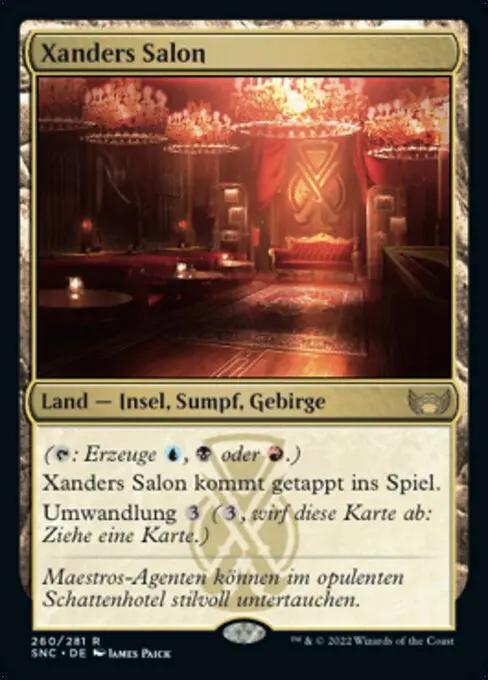 Xanders Salon SNC-260 Rare Deutsch