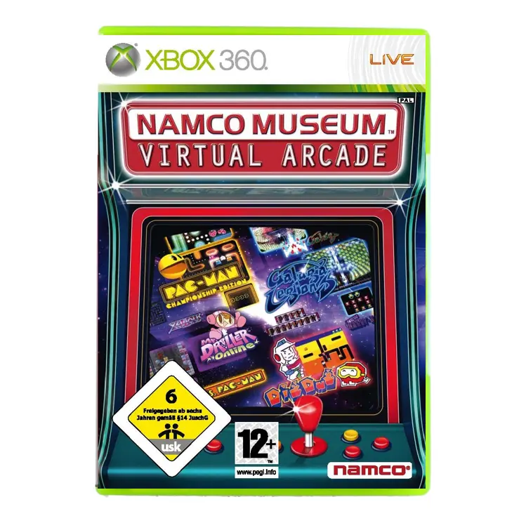 Xbox 360 - Namco Museum Virtual Arcade - gebraucht