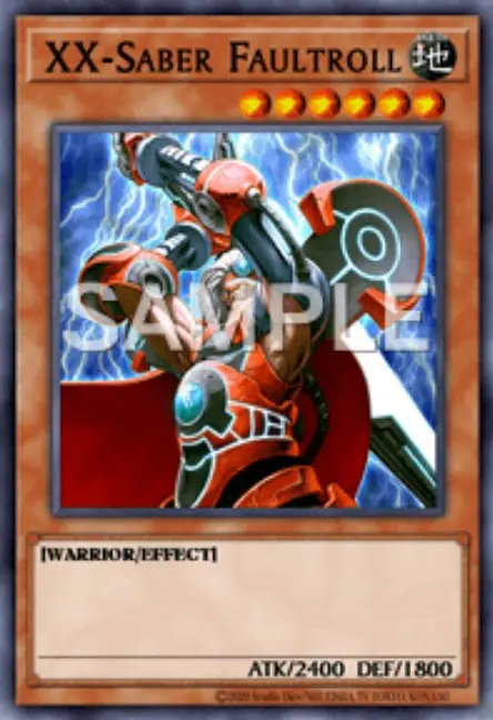 XX-Saber Faultroll (V.3) L26D-ENX04 Starlight Rare Englisch