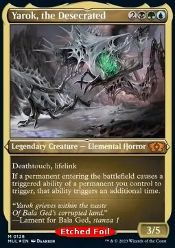 Yarok, the Desecrated (V.2) MUL-128 Mythic Englisch