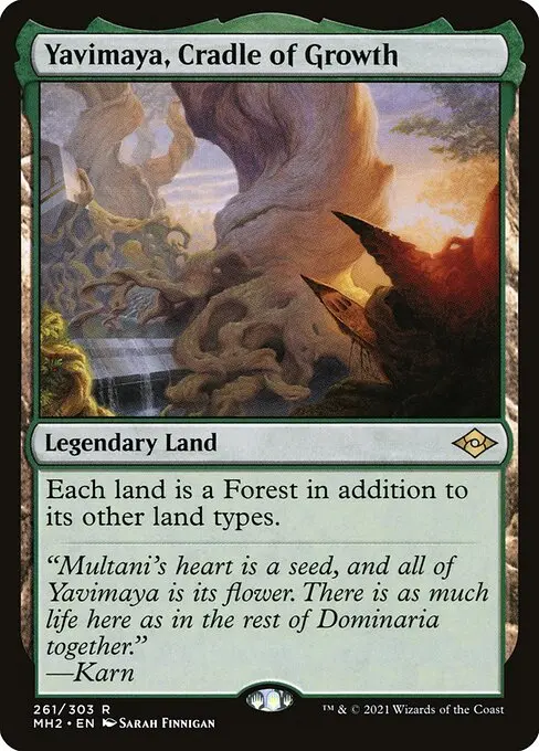 Yavimaya, Cradle of Growth MH2-261 Rare Englisch