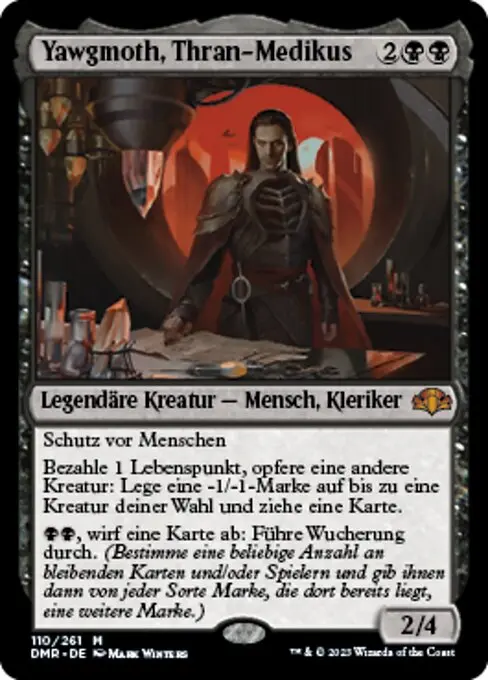Yawgmoth, Thran-Medikus DMR-110 Mythic Deutsch