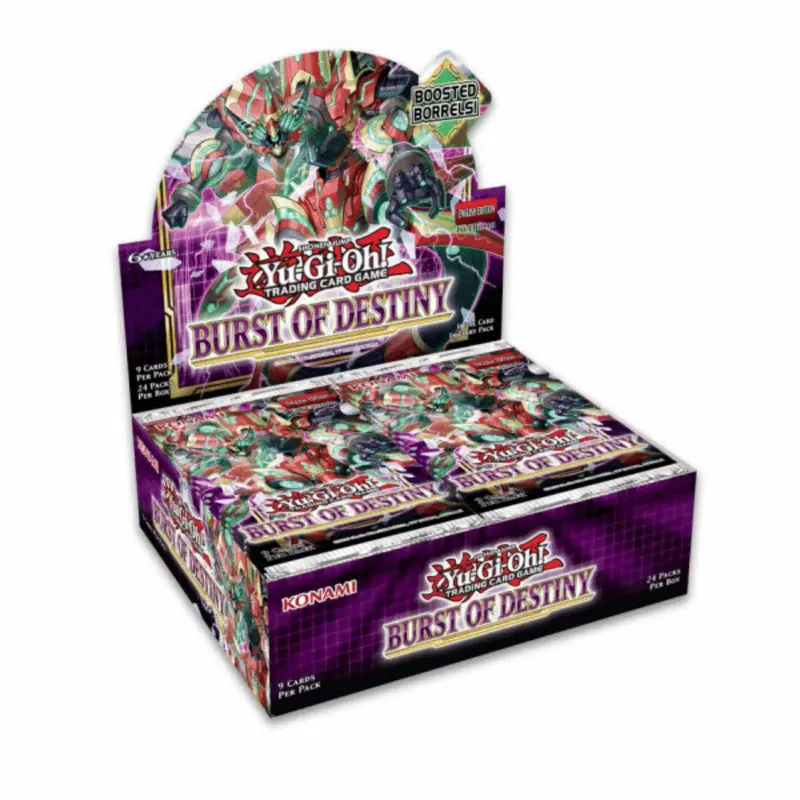 Yu-Gi-Oh! 24 Booster Display - Burst of Destiny - 1. Auflage DE