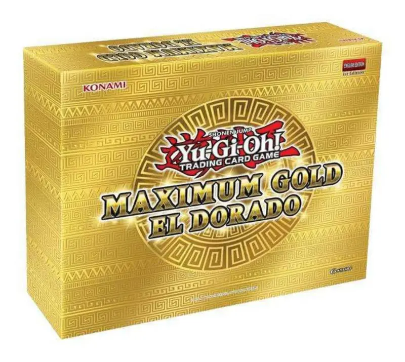 Yu-Gi-Oh! Maximum Gold El Dorado Lid Box EN 1. Edition