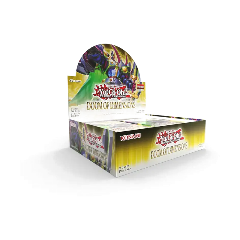Yu-Gi-Oh! TCG Doom of Dimensions Booster Display (24 Packs) Deutsch – 1. Auflage