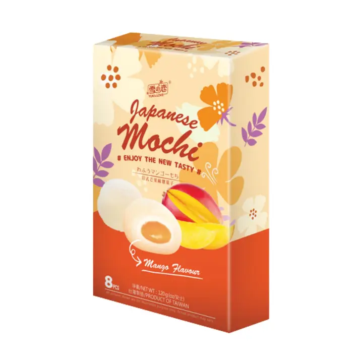Yuki & Love - Mochi Reiskuchen - Mango - 120g