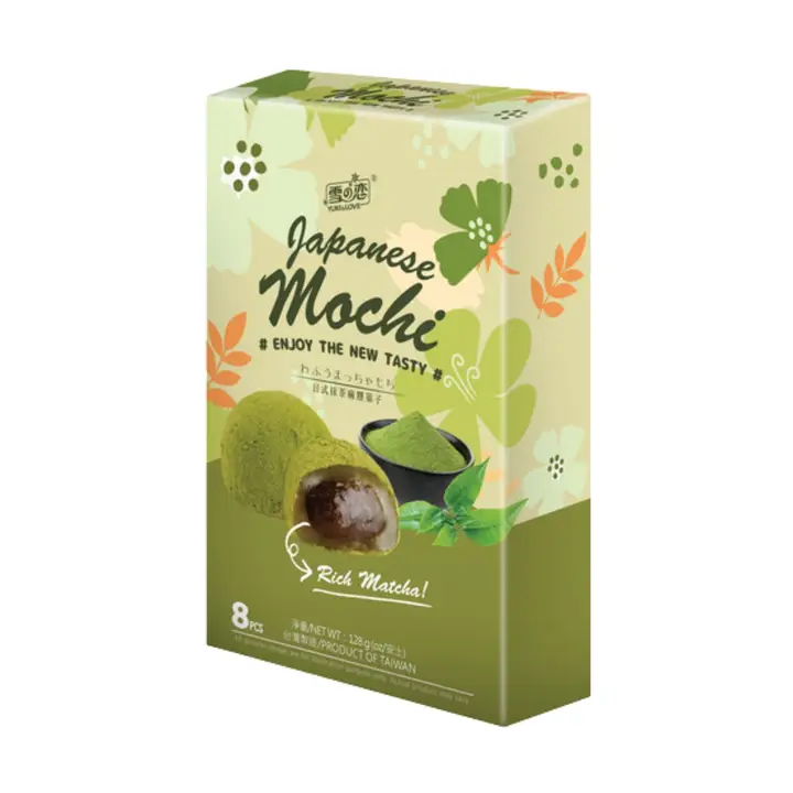 Yuki & Love - Mochi Reiskuchen - Matcha - 128g