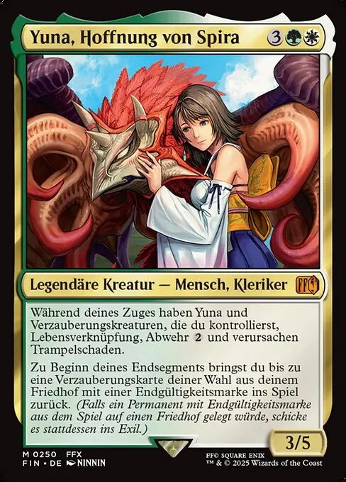 Yuna, Hoffnung von Spira FIN-250 Mythic Deutsch