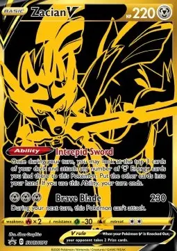 Zacian V SWSH-076 Promo Englisch