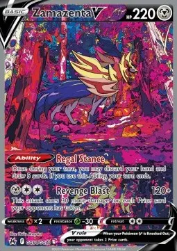Zamazenta V CRZ-GG54 Ultra Rare Deutsch