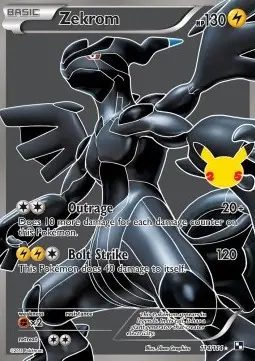Zekrom CEL-BLW 114 Ultra Rare Deutsch