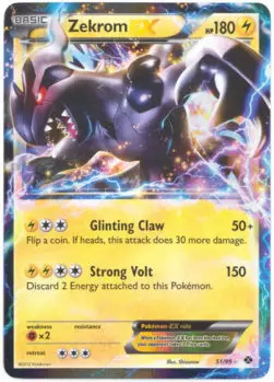 Zekrom EX - Next Destinies (Ultra Rare) [NXD-51]