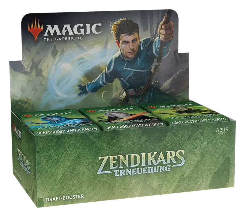 Zendikar Rising Draft Booster Display (36 Booster) - deutsch