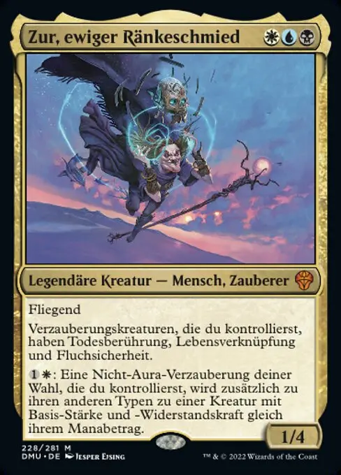 Zur, ewiger Ränkeschmied DMU-228 Mythic Deutsch