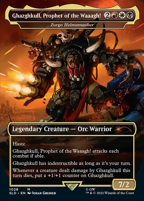 Zurgo Helmsmasher SLDO2-1028 Mythic Englisch